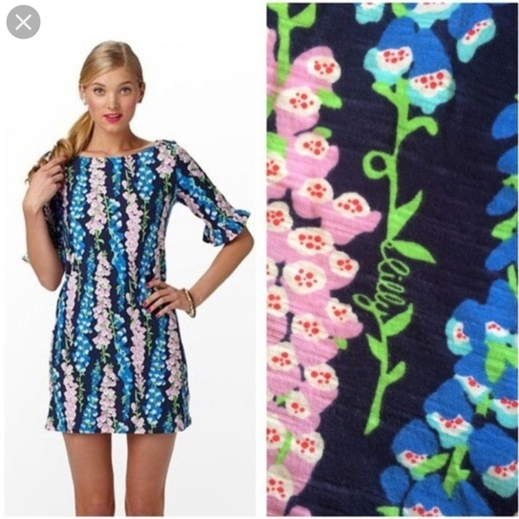 Lilly Pulitzer Dresses & Skirts - Lilly Pulitzer Somerset in Bright Navy Fox